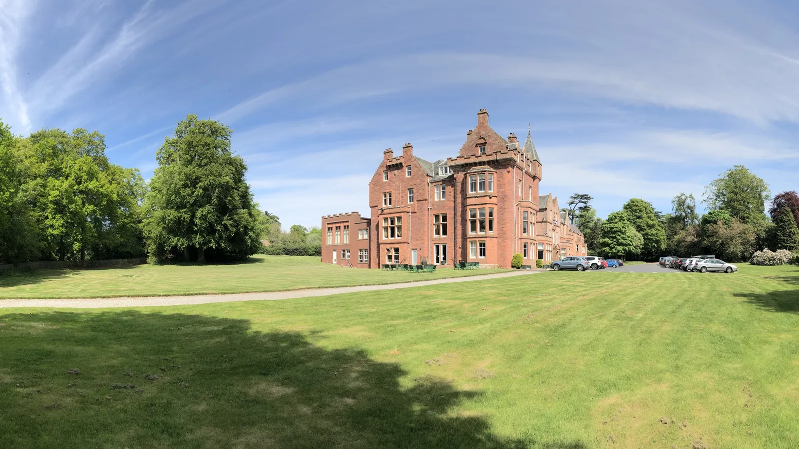 Dryburgh Abbey Hotel beside the River Tweed near St Boswells