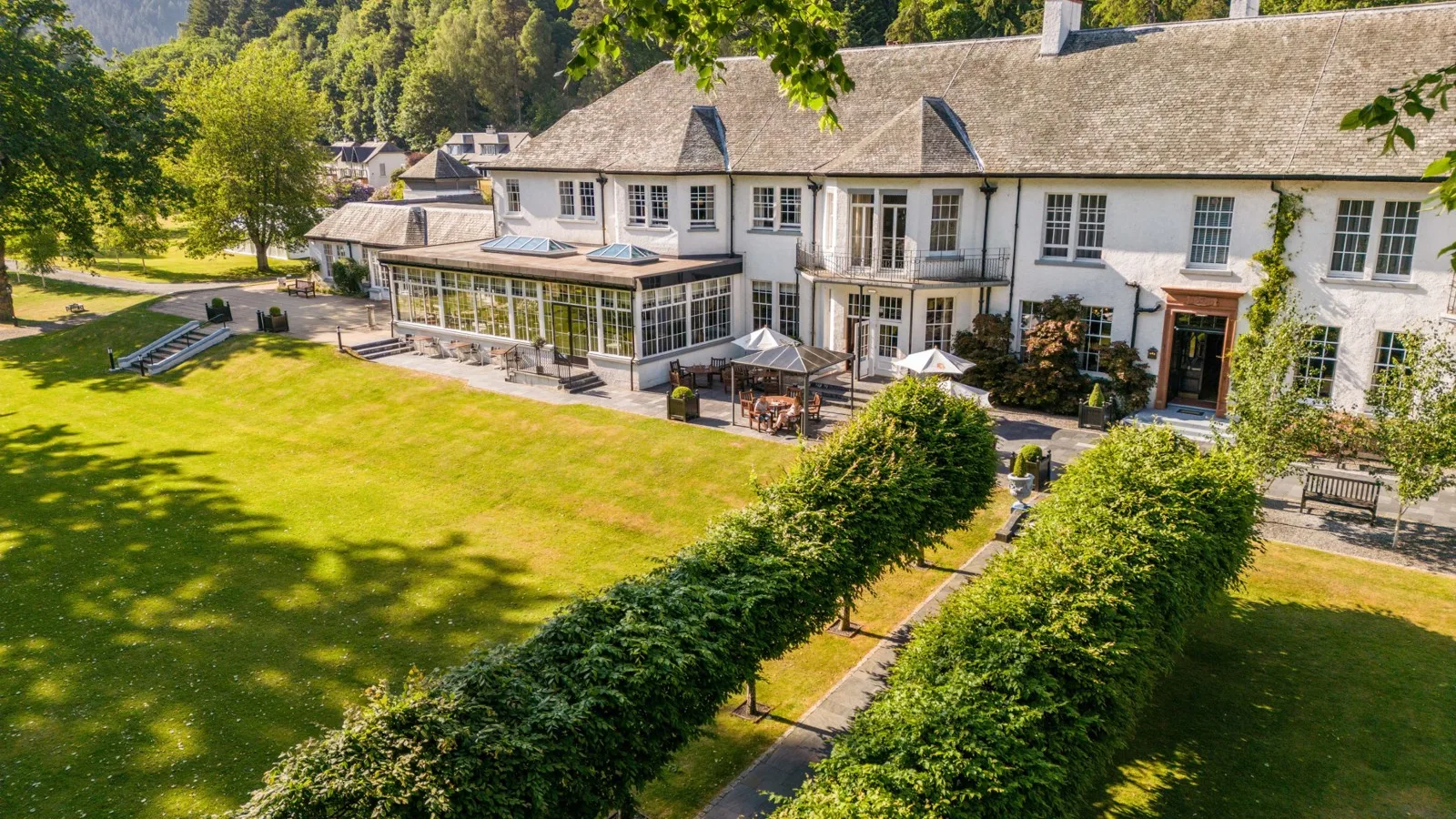 Dunkeld House Hotel beside the River Tay