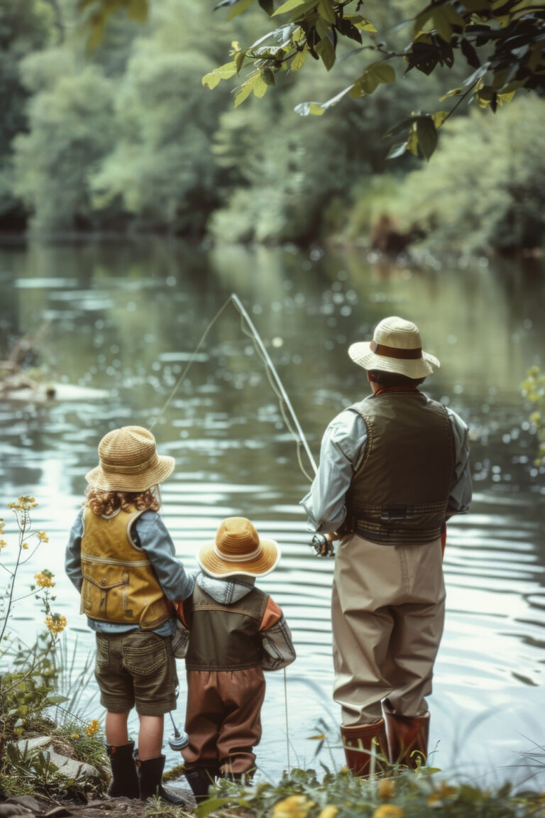 Scenic fishing in Scotland