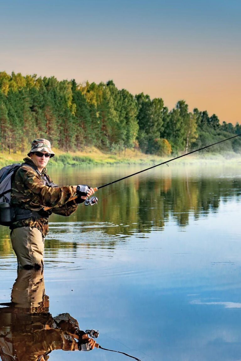 Scenic fishing in Scotland